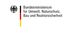 독일 환경, 천연자원, 건물 및 핵안전부 로고 이미지 입니다.
